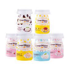 SNACK IMPORT CLEVER MAMA PUDDING JEPANG PUDING RASA STRAWBERRY YOGURT MANGGA CHESEE KEJU MAKANAN RIN