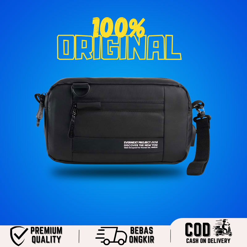 Tas Selempang Pria Sling Bag Waterproof Clutch Bag Pria Terbaru Waist Bag Pouch Bag Pria Original
