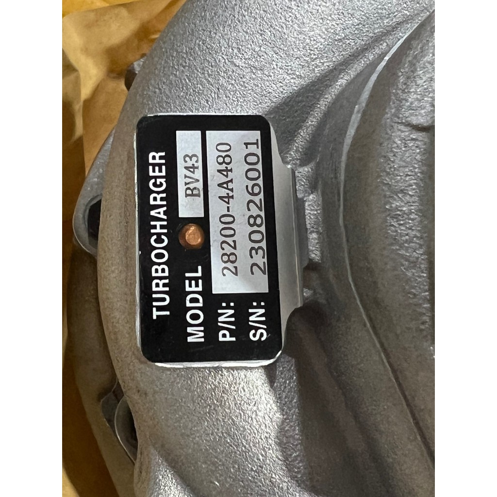 TURBO HYUNDAI H1 28200 4A480 KOMPLET