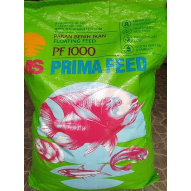 Pakan Ikan (Pelet) PF500 PF800 PF1000 - 1000gr