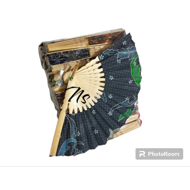 50 pcs kipas jumbo souvenir pernikahan Kayu