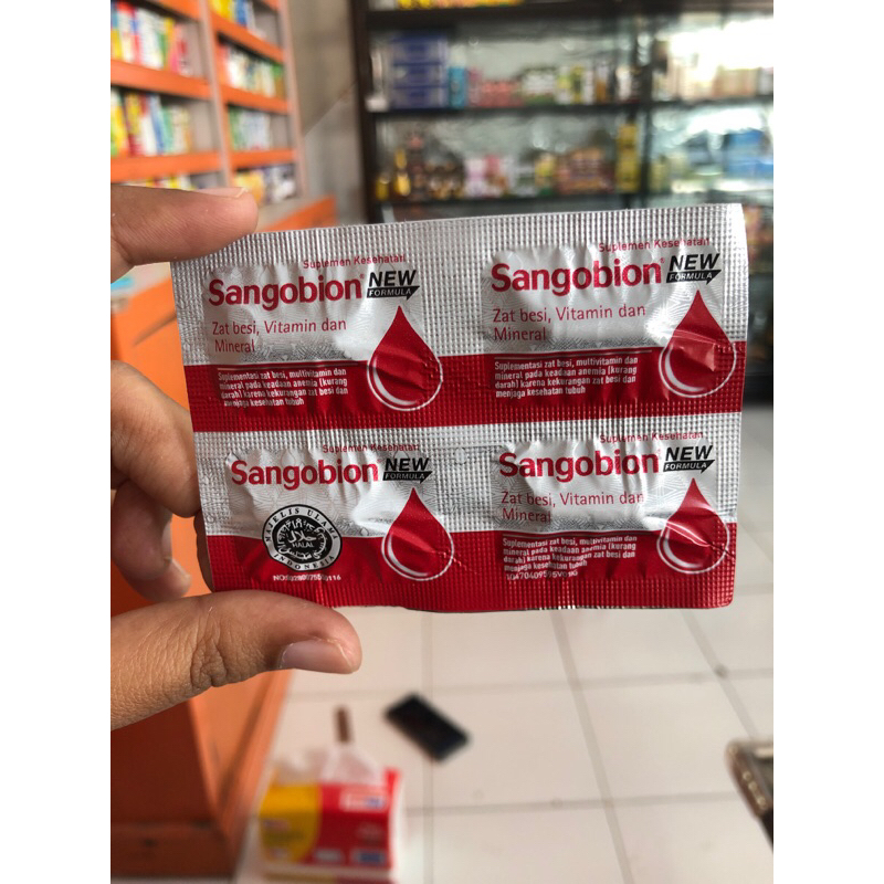 sangobion tablet / obat tambah darah