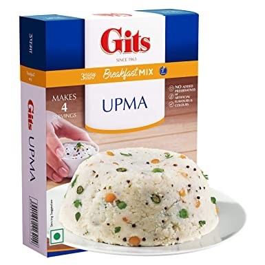 

Makanan India Upma Mix Gits 200g / Breakfast Mix