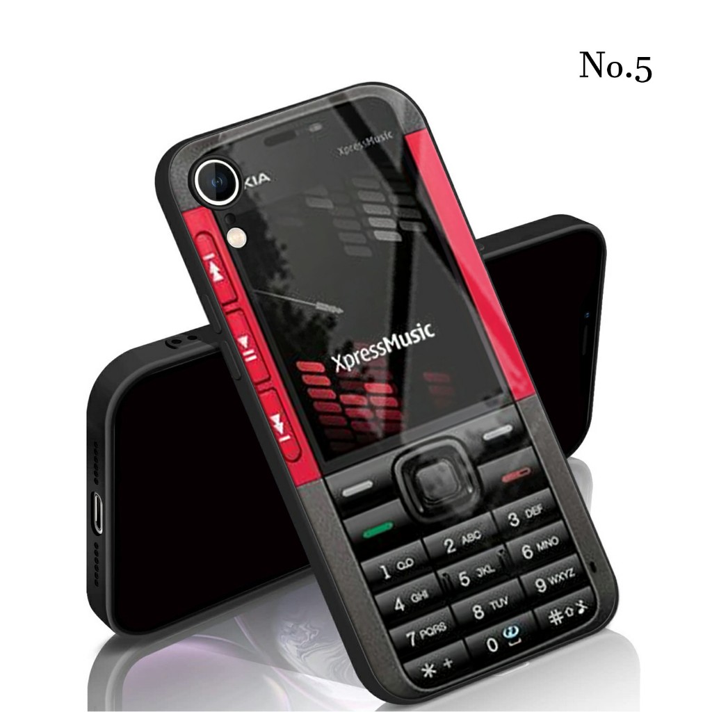 (CC114) CASING GLASS HP IPHONE XR CASING PELINDUNG HP GLOSSY CASE IPHONE XR SOFTCASE KACA