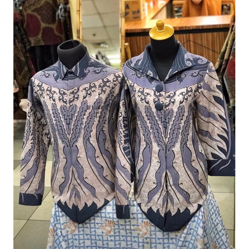 batik couple doby Solo premium /kemeja batik doby /blouse doby