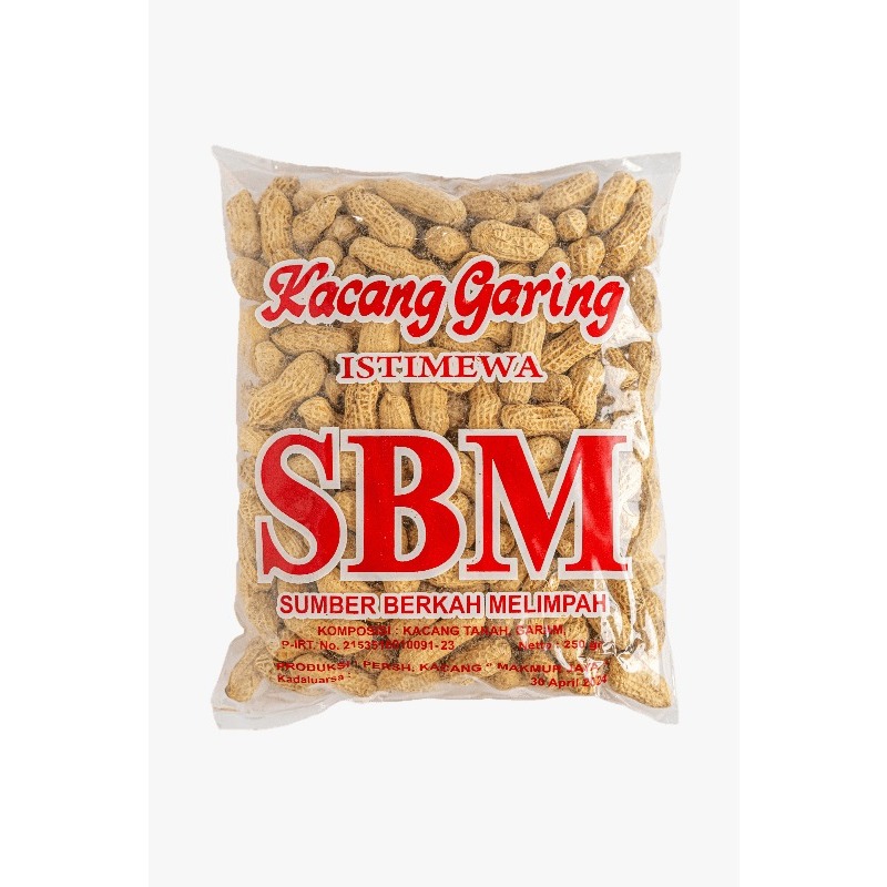 

Kacang Garing Istimewa SBM - 250 gram