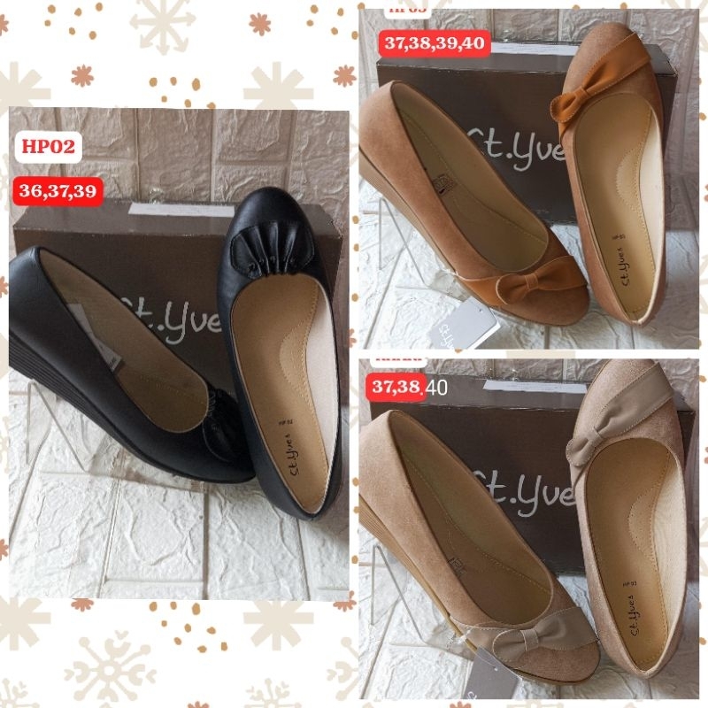 Wedges Sepatu Wanita St.Yves Brand Matahari Sale