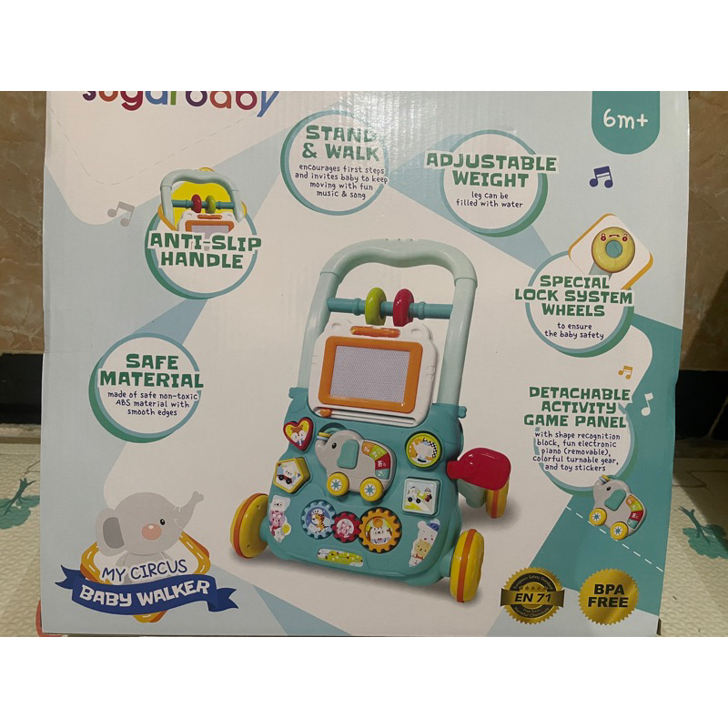 sugarbaby push walker