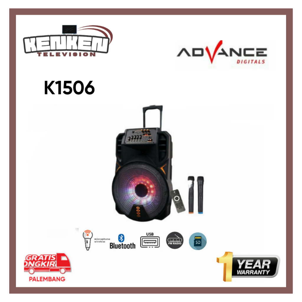 Speaker Portable Advance K1501/K1506 Speaker Advance