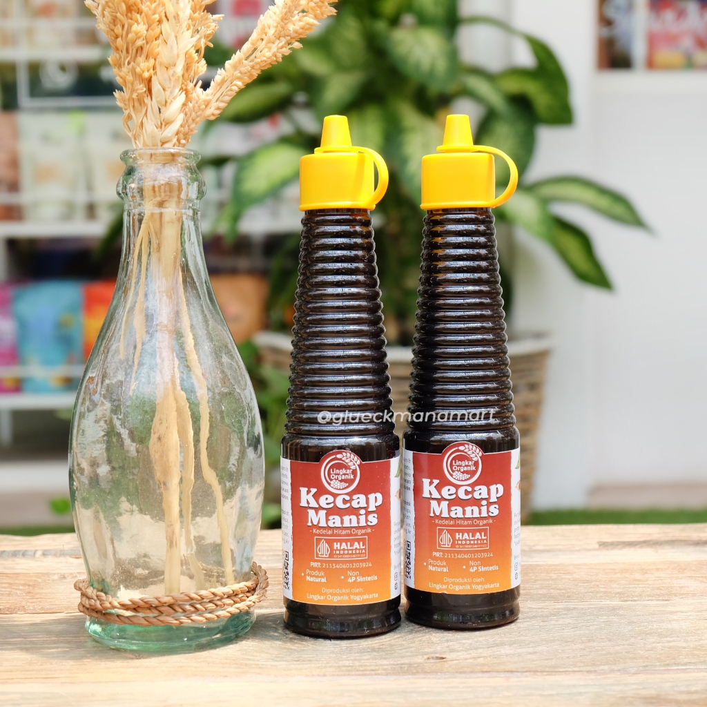 

Kecap Manis Kedelai Lingkar Organik 150ml - Kecap Manis Organik