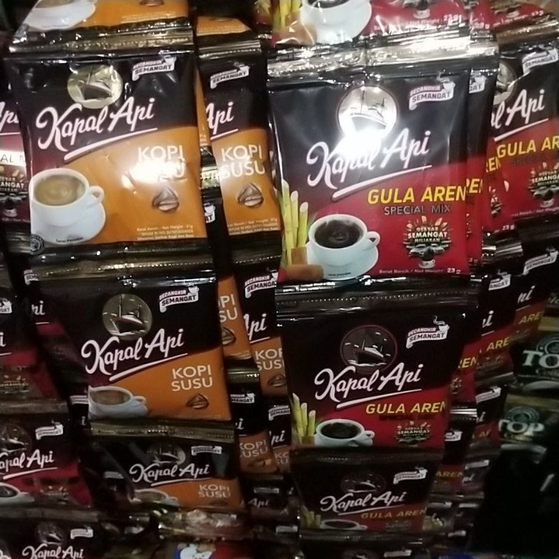 

kapal api kopi susu 31g renteng