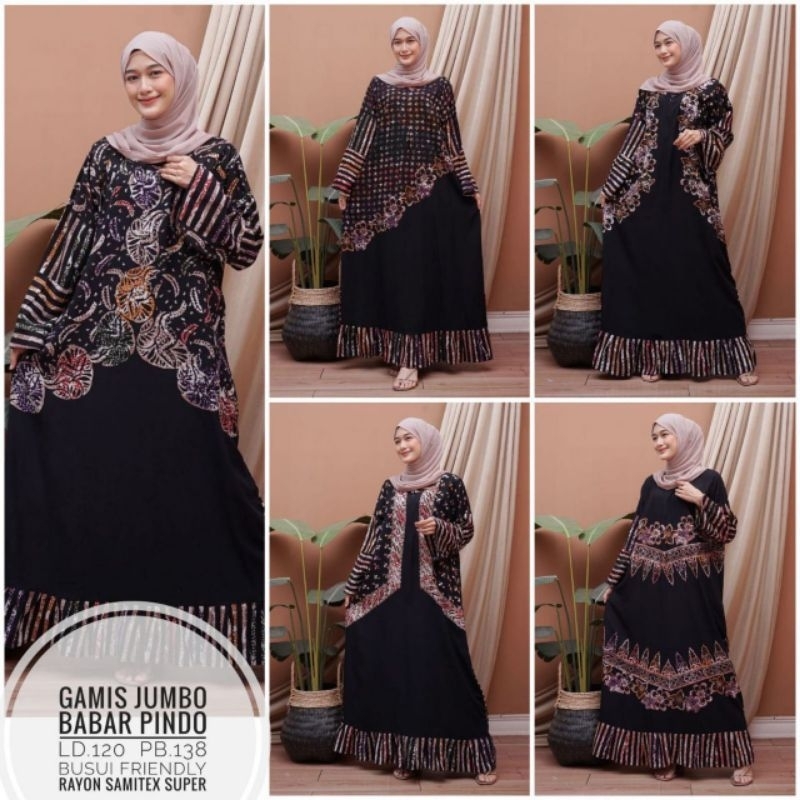 GAMIS SORAYA JUMBO| GAMIS BATIK PREMIUM | GAMIS BATIK PEKALONGAN