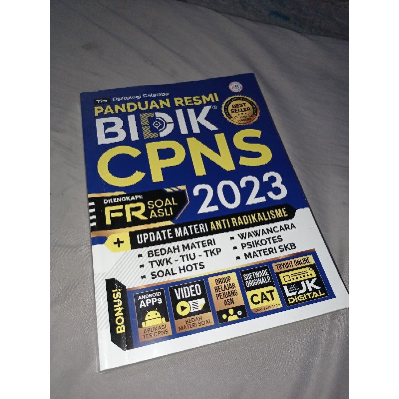 Buku Panduan Resmi Bidik CPNS 2023 (Preloved)