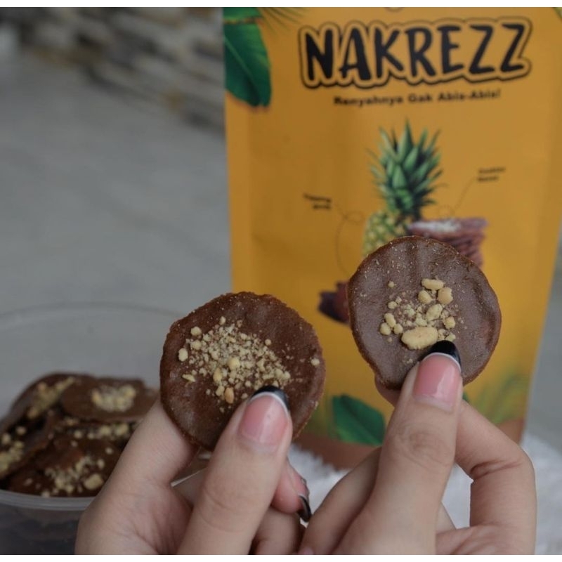 

cemilan diet cookies nanas rasa coklat