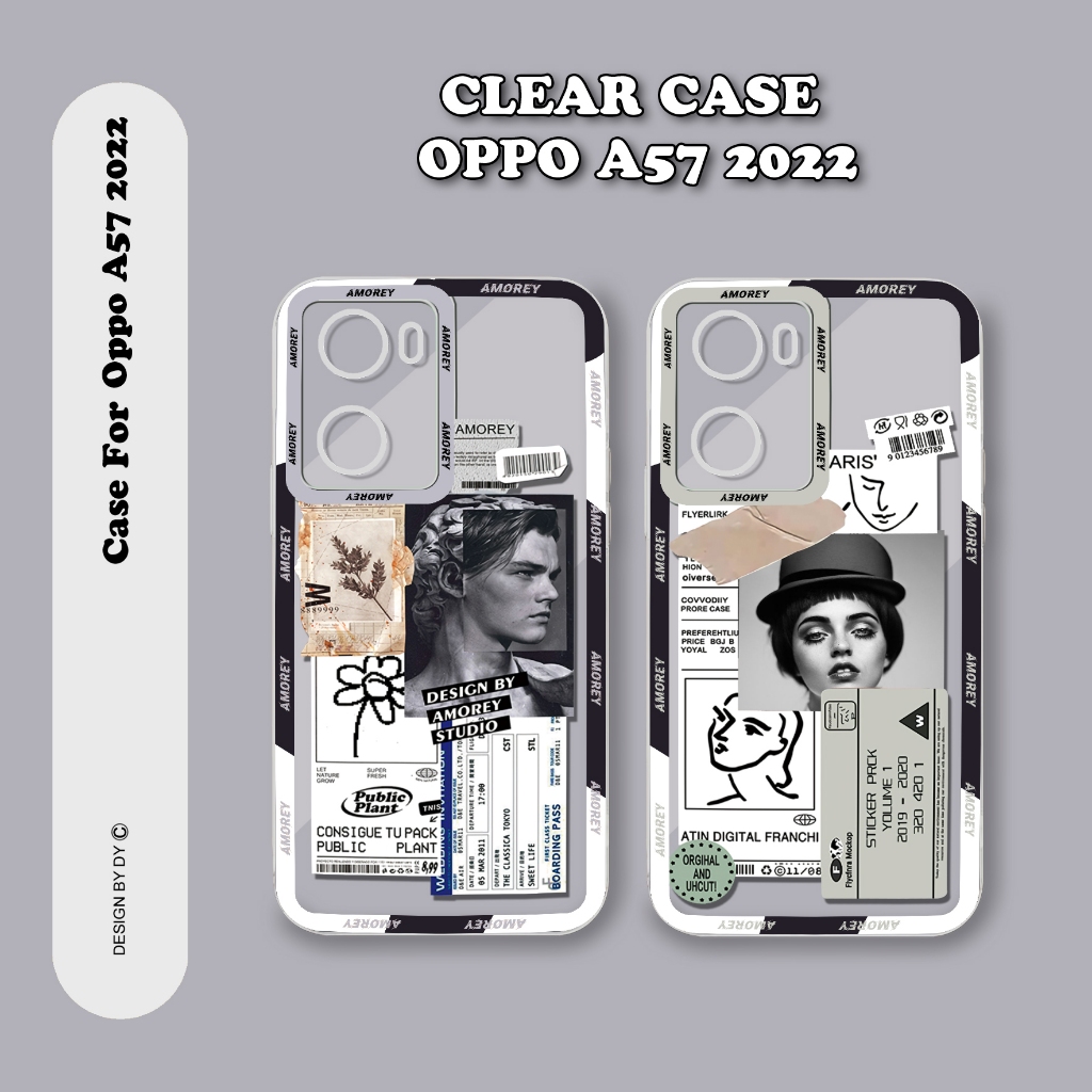 Case Hp untuk Oppo A57 2022 Casing bening - clear case EL014