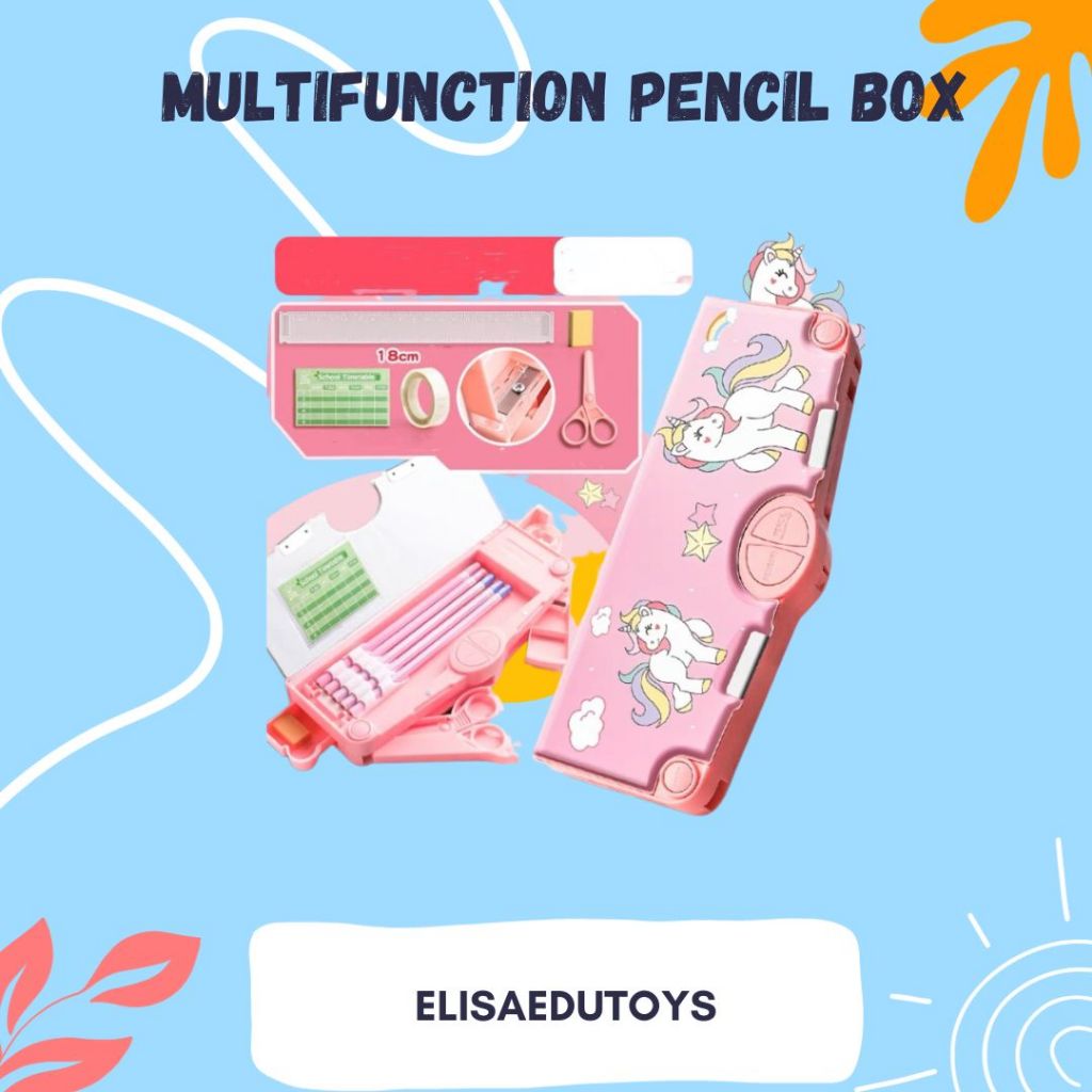 

multifunction pencil box tempat pensil anak