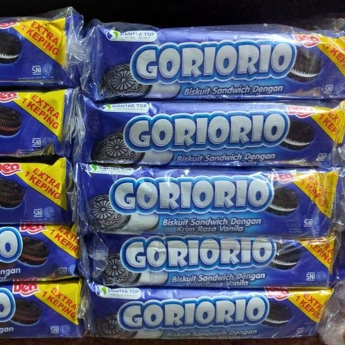 

Goriorio renceng 1000an rasa coklat vanila