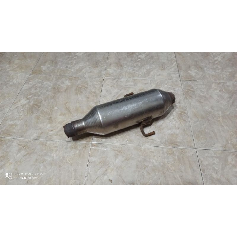 Resonator knalpot Standar Yaris Bakpao Vios Gen 2 3 Original Toyota