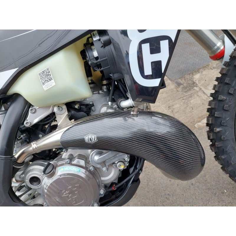Cover knalpot carbon KTM Husqvarna Gasgas Cover carbon knalpot Husqvarna Gasgas KTM