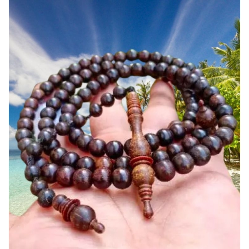 tasbih gaharu super grade A++ 8mm tasbih gaharu asli tasbih gaharu hitam tasbih gaharu wangi
