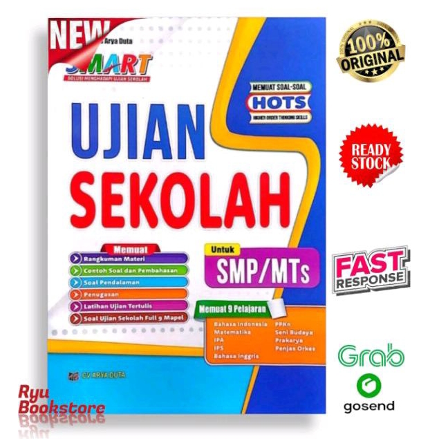 Buku SMART Ujian Sekolah SMP/MTs - CV.Arya Duta