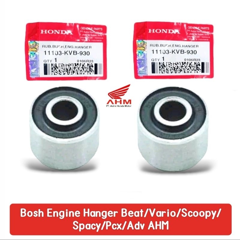 HGP 11103-KVB-930 2pcs Bos-bosh arm-mesin-engine hanger vario 110-125-150 beat scoopy spacy karbu-fi
