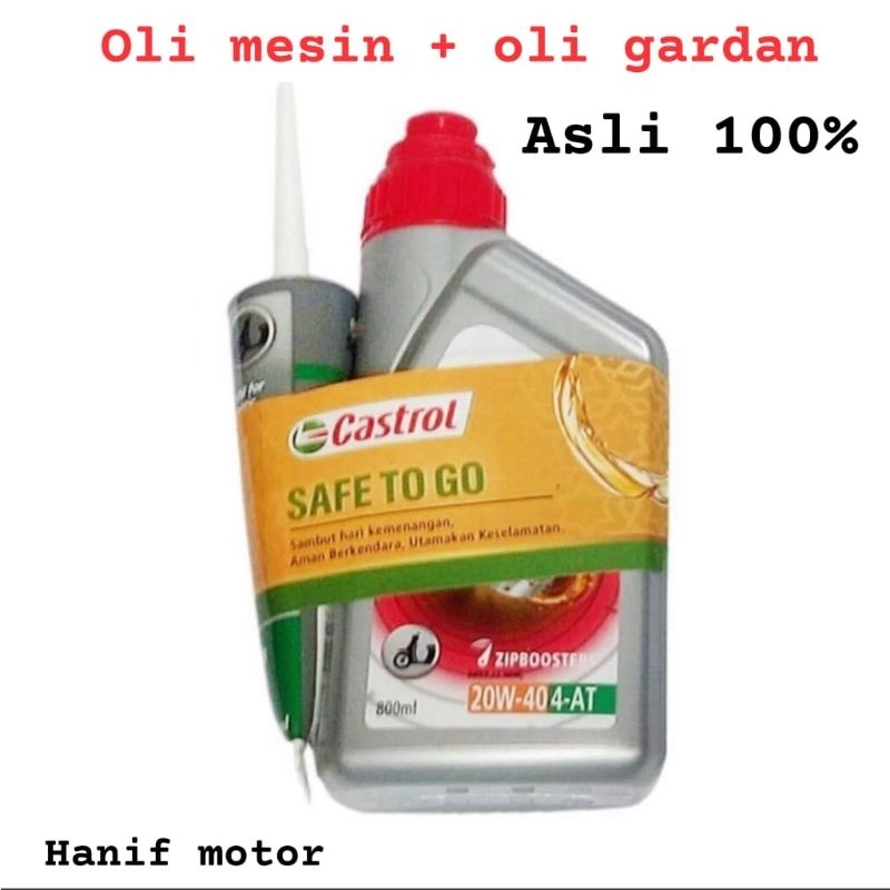 oli castrol activ matic 800 ml 20w 40 + oli gardan