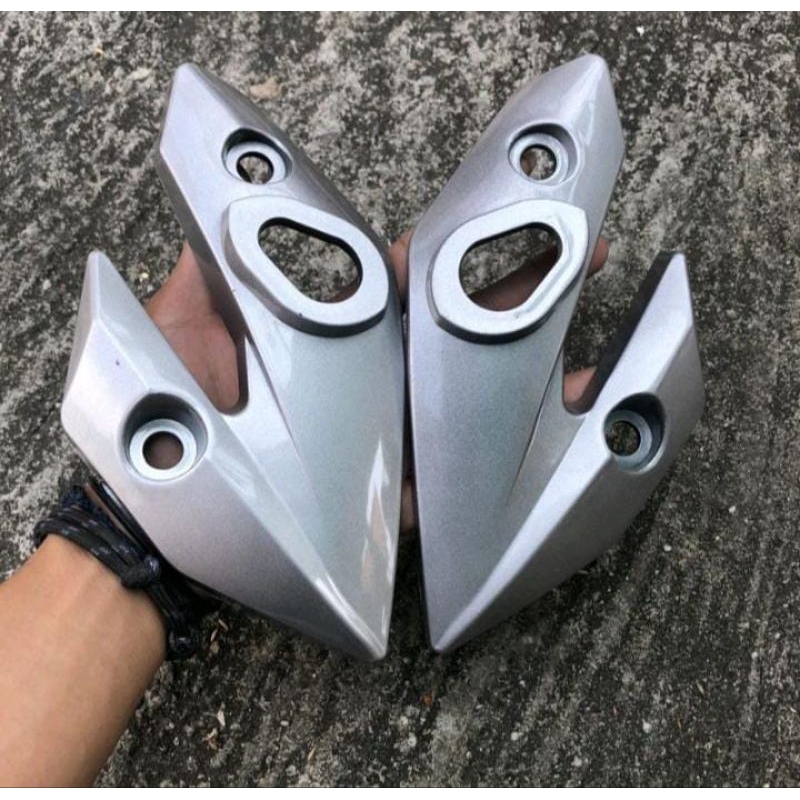 Kupingan Lampu Vixion Old Dudukan Lampu Sein Reteng Vixion Old Silver Tebal