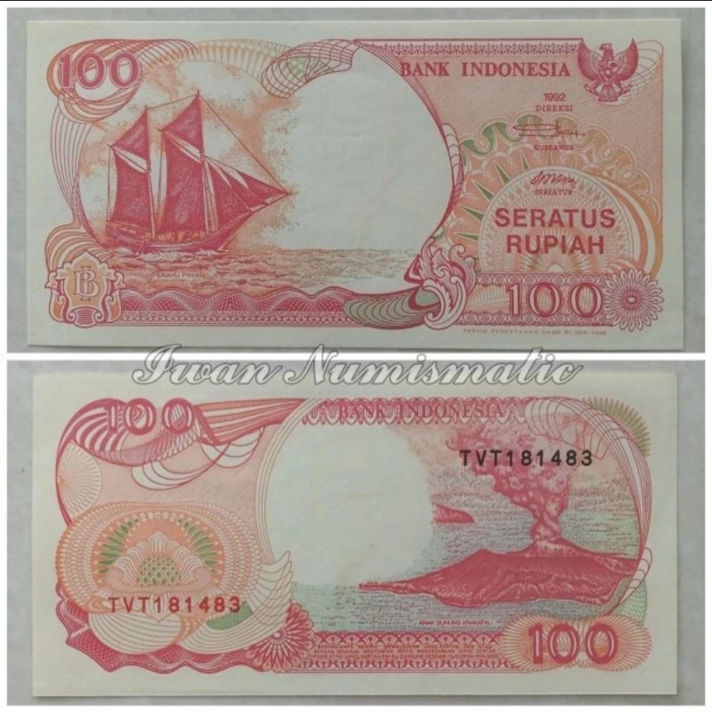 Koleksi Numismatik Pinisi 5000 Imam Bonjol Tahun 2004  2005 2007 2008 2009 2011 UNC Gress Asli