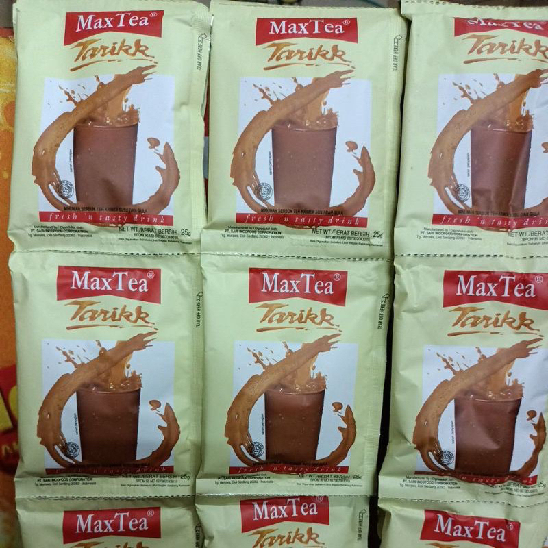 

Max Tea Tarikk Teh Tarik Isi 10