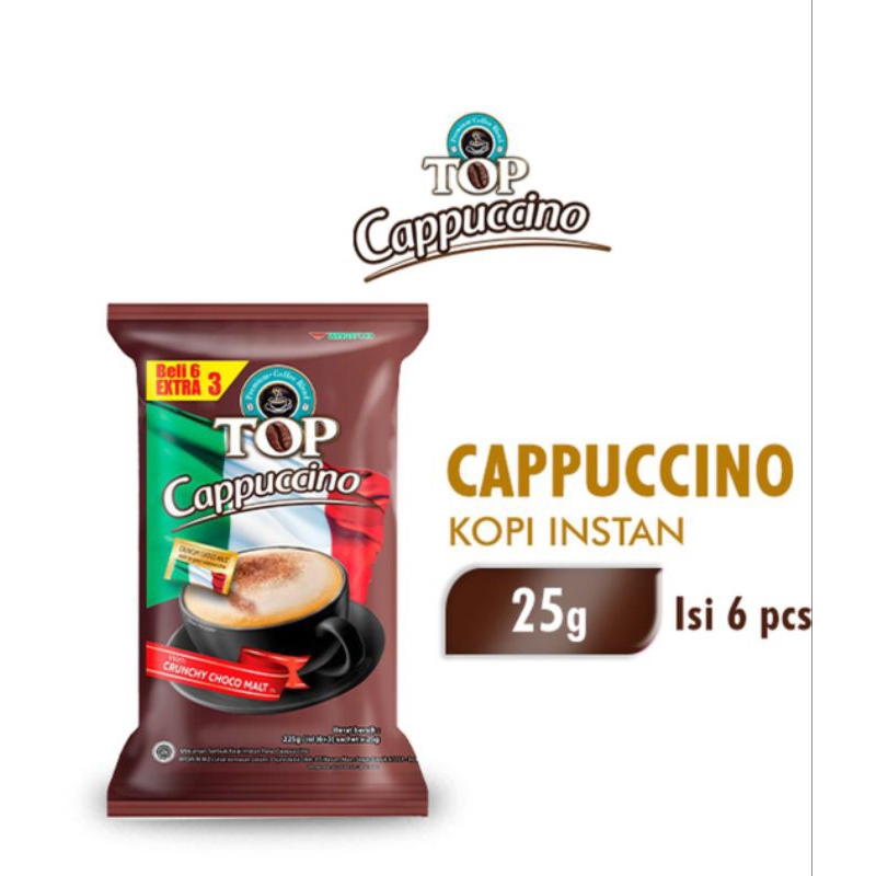 

top cappucino 6 x 25 gr