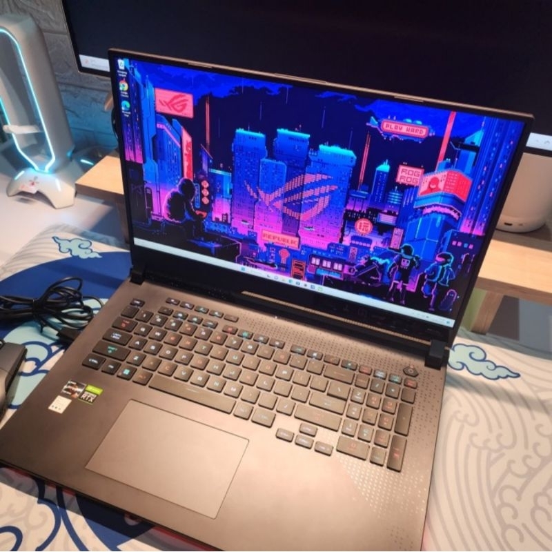 laptop asus ROG STRIX G17-G713RM RTX3060 RYZEN 7 6800H 16 CORES RAM 16GB 1TB NVME