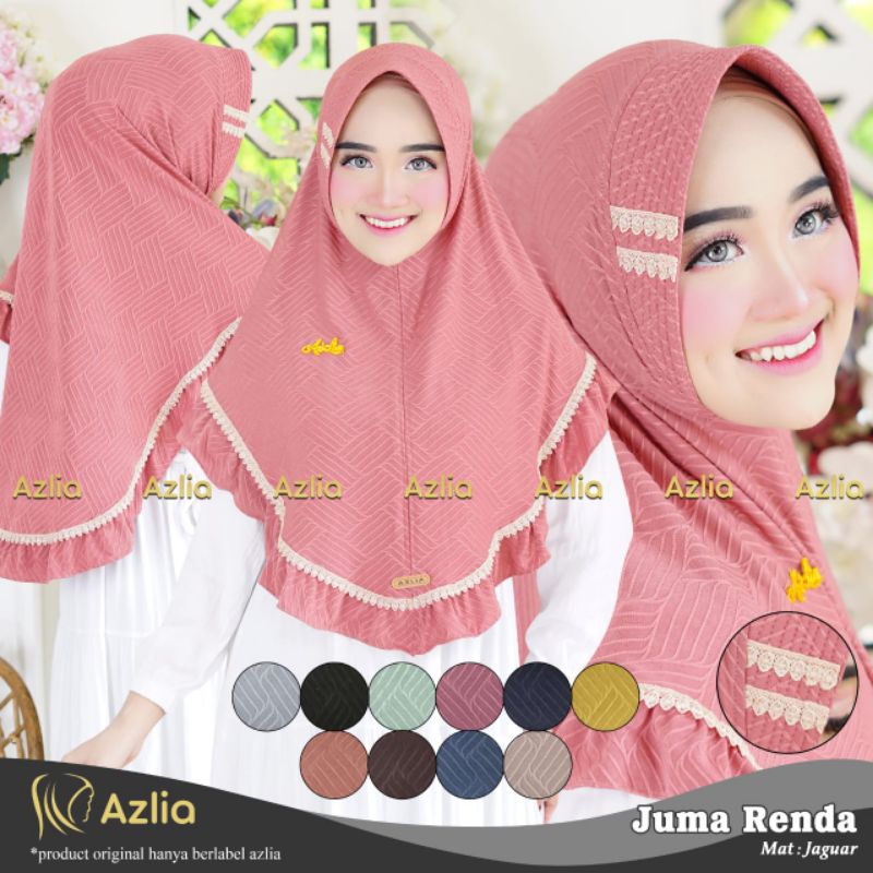 《ORI AZLIA》 JUMA RENDA/ AZLIA HIJAB/ JILBAB AZLIA/ JILBAB RENDA/ HIJAB AZLIA/ JILBAB JUMA RENDA/HIJA
