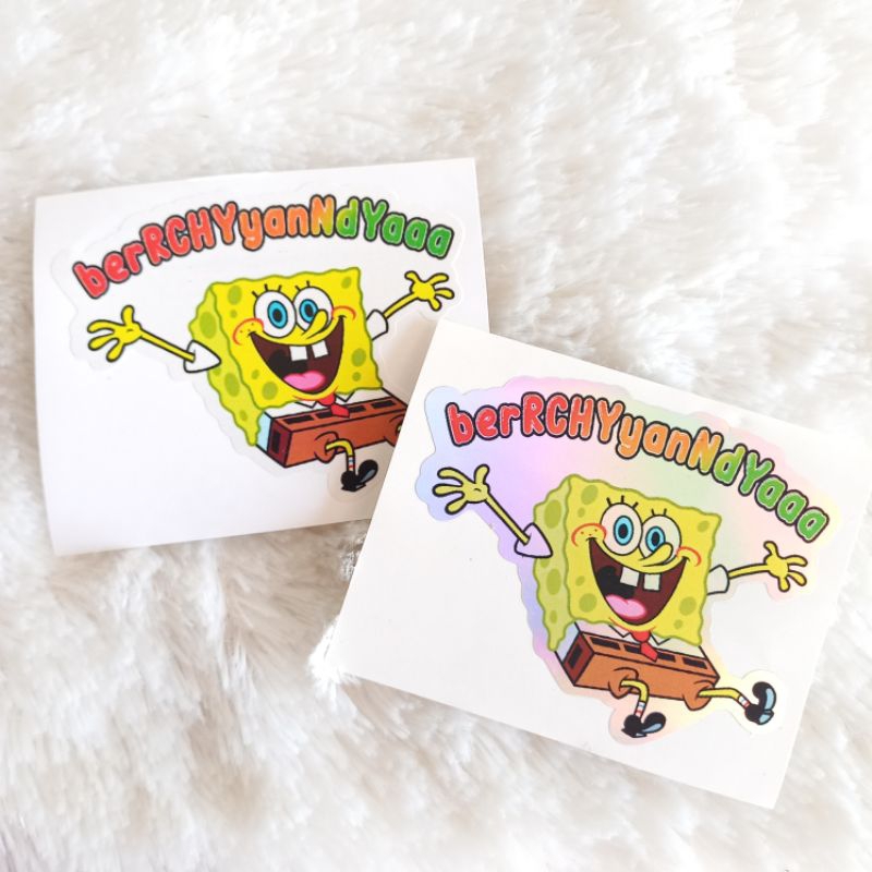 

stiker bercandya / sticker bercanda / hologram / murah viral / vinil