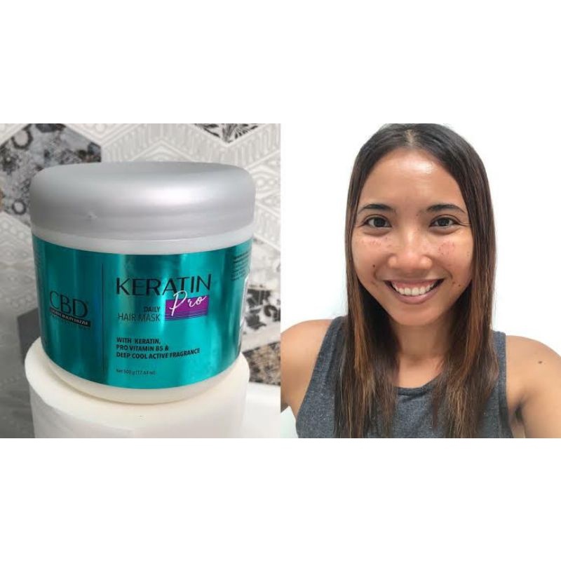 Masker Rambut CBD with Keratin Daily Hair Mask Pro / CBD KERATIN PRO HAIR MASK