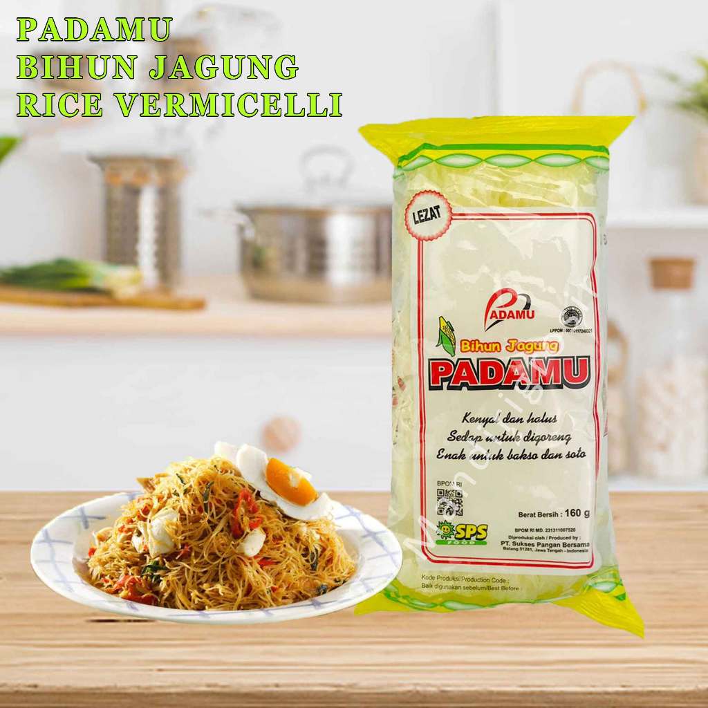 

Bihun jagung * Padamu * Bihun Rice Vermicelli * 160gr