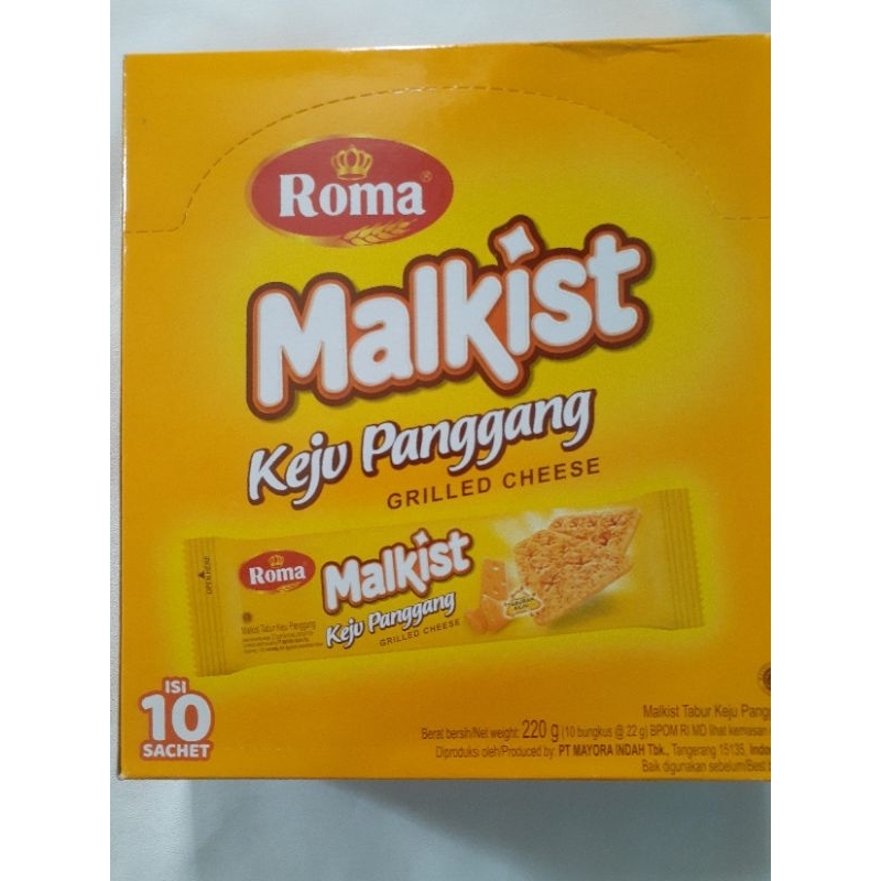 

roma malkist keju panggang isi 10 sachet