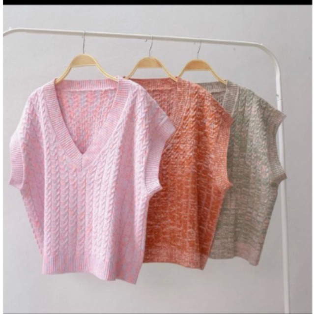 Bebeplum ice cream vest - bubblegum