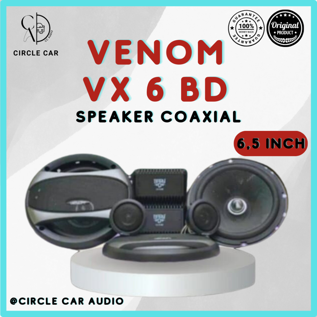 SPEAKER COAXIAL 6,5 INCH VENOM BABY DIABLO VX 6 BD / SPEAKER COAXIAL