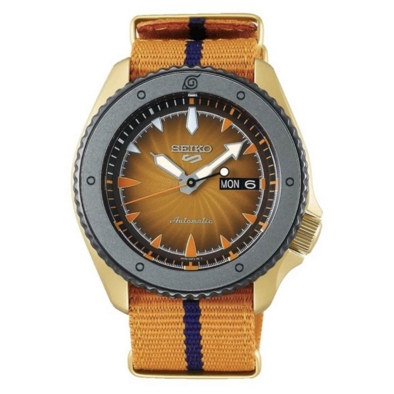 Jam Tangan Pria Seiko 5 Sports SRPF70K1 Naruto Uzumaki Limited Edition