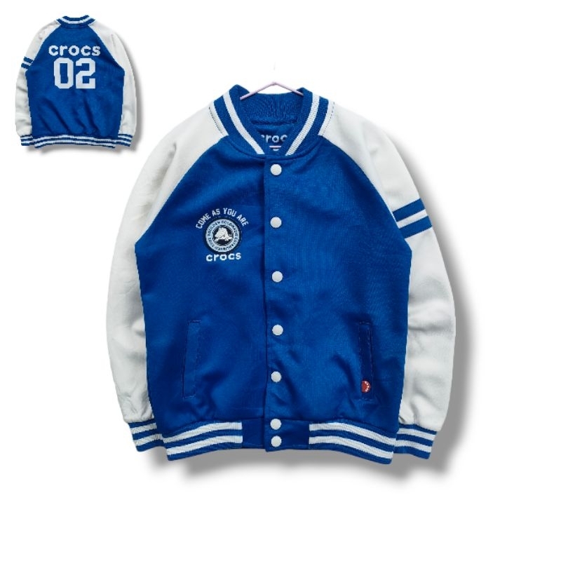 CROCS JAKET VARSITY ANAK SECOND BRANDED MEDAN