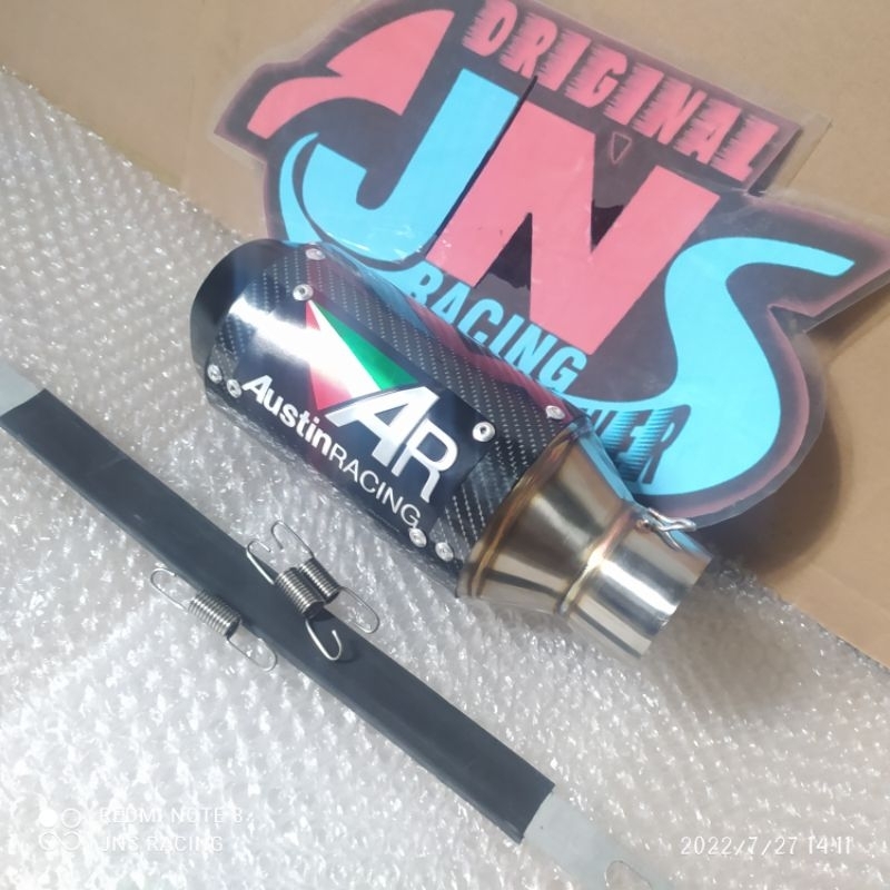 SILINCER SELENCER KNALPOT AR AUSTIN RACING BEAT FI STREET KARBU MIO SCOOPY FINO VARIO MIO GT SOUL GT