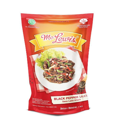 

MC LEWIS SAUS BLACKPEPPER/SAUS LADA HITAM