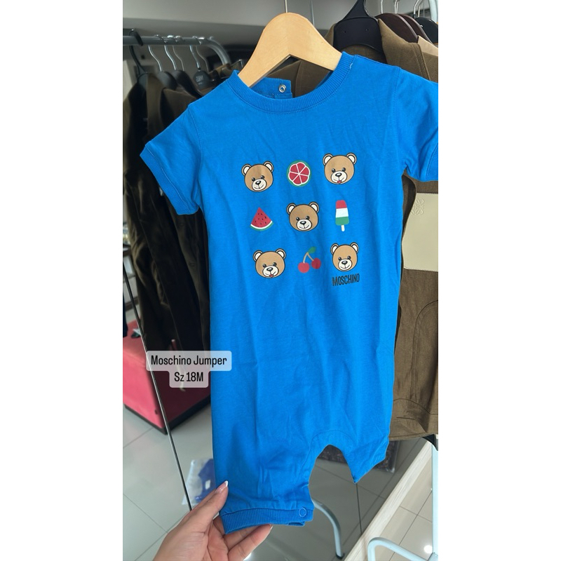 Jumper Baby Anak Bahan Cotton Moschino