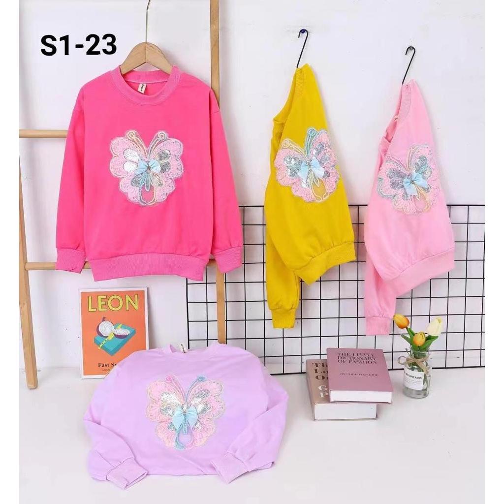 paket swaeter anak perempuan usia 1-10 tahun