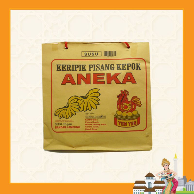 

Keripik Pisang Kepok Aneka Yenyen Rasa Susu