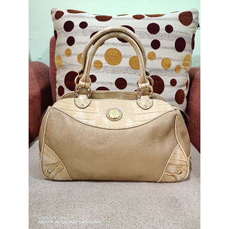Preloved capacci kulit zipper ykk FREE TAS RANDOM