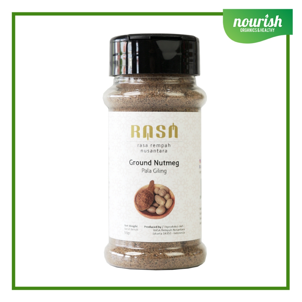 

Rasa, Nutmeg Powder (Pala Bubuk) 50 gr-Jkut