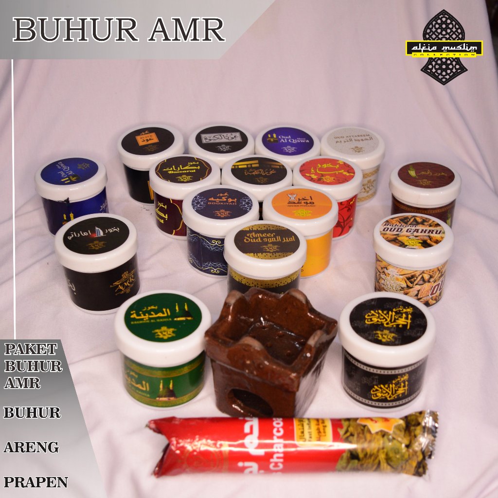 Paket Hemat Buhur AMR/Buhur termurah/Buhur AMR
