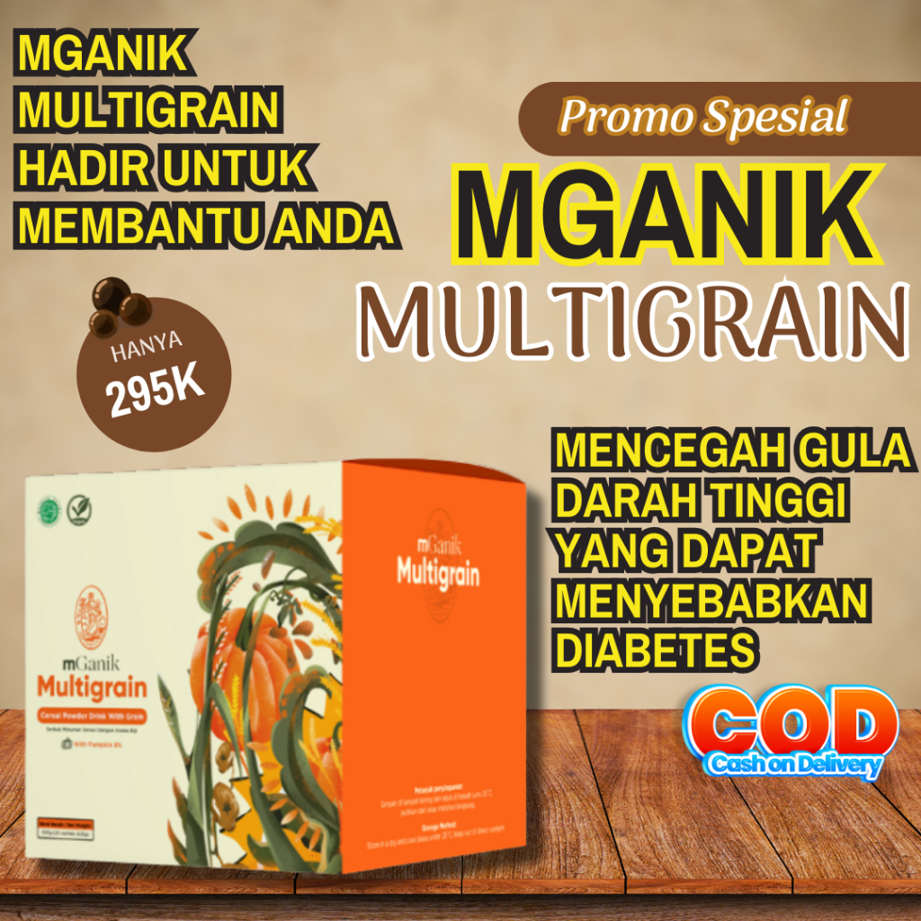 

maganik multigrain jakarta Labu Kuning 1 Box isi 20 Sachet 500gr Superfood Diet Diabetes Herbal Alami Vegan Protein Nabati Fitonutrien Low GI Low